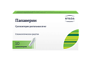 Купить папаверин, суппозитории ректальные 20мг, 10 шт в Кстово