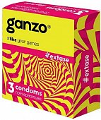 Купить ganzo (ганзо) презервативы экстаз 3шт в Кстово