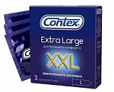 Contex (Контекс) презервативы Extra Large увеличенного размера 3шт
