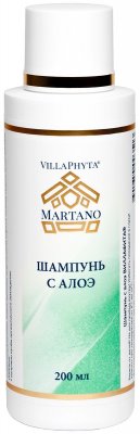 Купить виллафита (villaphyta) шампунь для волос с алоэ, 200мл в Кстово