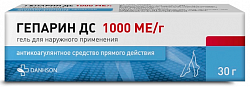 Купить гепарин дс, гель для наружного применения 1000ме/г, 30 г в Кстово