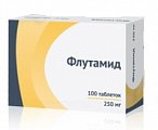 Купить флутамид, таблетки, покрытые пленочной оболочкой 250мг, 100 шт в Кстово
