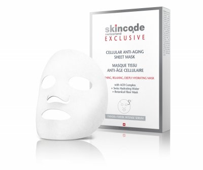 Купить скинкод эксклюзив (skincode exclusive) маска для лица антивозрастная клеточная 20мл 5шт в Кстово