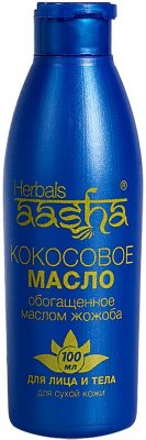 Купить ааша хербалс (aaasha herbals) кокосовое масло обогащенное маслом жожоба, 100мл в Кстово