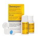 Купить зинерит, порошок для приготовления раствора для наружного применения+растворитель+аппликатор в Кстово