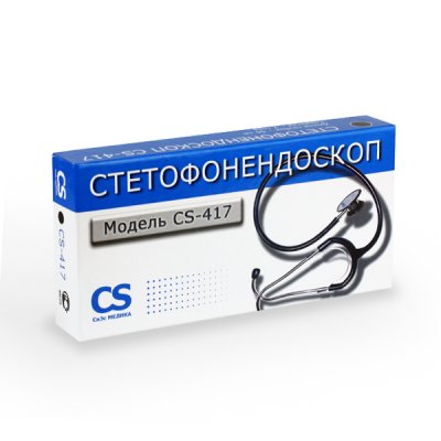 Купить стетофонендоскоп cs medica cs-417, черный в Кстово
