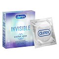 Купить durex (дюрекс) презервативы invisible extra lube, 3шт в Кстово