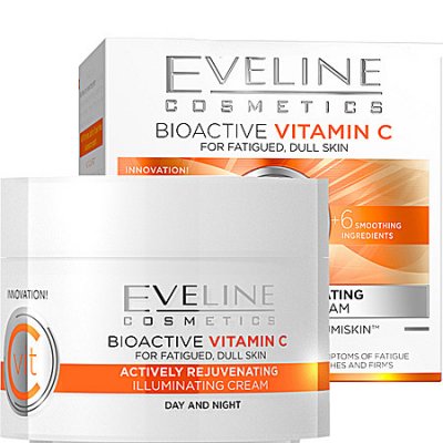 Купить eveline (эвелин) крем омолаживающий 6 компонентов биоактив витамин с 50мл в Кстово