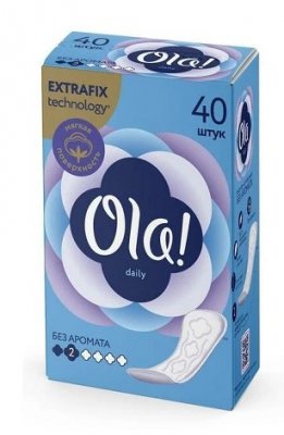 Купить ola! (ола) прокладки ежедневные daily, 40 шт в Кстово