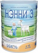 Купить нэнни 3 смесь на основе натурального козьего молока с пребиотиками с 12 месяцев, 800г в Кстово