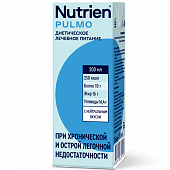 Купить нутриэн пульмо стерилизованный для диетического лечебного питания с нейтральным вкусом, 200мл в Кстово