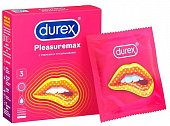 Купить durex (дюрекс) презервативы pleasuremax 3шт в Кстово