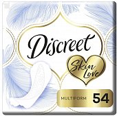 Купить discreet (дискрит) прокладки ежедневные skin love multiform, 54шт в Кстово