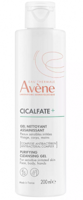 Купить авен сикальфат (avenе cicalfate+) гель для лица и тела очищающий для чувствительной и раздраженной кожи, 200мл в Кстово