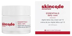 Купить скинкод эссеншлс (skincode essentials) крем для лица цифровой детокс дневной spf15, 50мл в Кстово