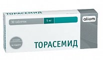 Купить торасемид, таблетки 5мг, 30 шт в Кстово