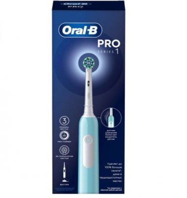 Купить oral-b (орал-би) электрическая зубная щетка pro 1 тип 3791 crossaction+ зарядное устройство 3757 в Кстово