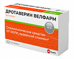 Купить дротаверин велфарм, таблетки 40мг, 50 шт в Кстово