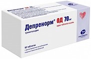 Купить депренорм од, таблетки с пролонгированным высвобождением, покрытые пленочной оболочкой 70мг, 60 шт в Кстово