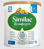 Купить симилак (similac) 1 комфорт смесь молочная 0-6 месяцев, 375г в Кстово