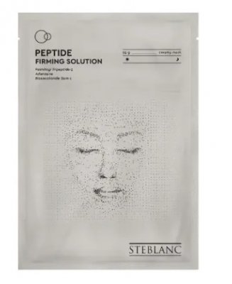 Купить steblanc (стебланк) маска для лица тканевая укрепляющая с пептидами, 1 шт в Кстово