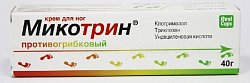 Купить микотрин, крем для ног, 40г в Кстово