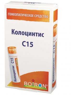 Купить колоцинтис с15, гомеопатический монокомпонентный препарат растительного происхождения, гранулы гомеопатические 4 гр в Кстово