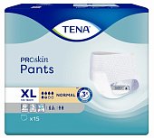 Купить tena proskin pants normal (тена) подгузники-трусы размер xl, 15 шт в Кстово