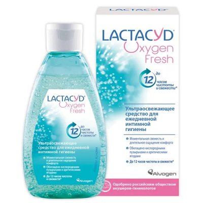 Купить lactacyd (лактацид) средство для интимной гигиены oxygen fresh 200 мл в Кстово