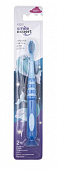 Купить smile expert (смайл эксперт) кидс зубная щетка для детей с присоской 2450 с 2 лет, мягкая, цвет голубой в Кстово