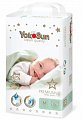 Купить yokosun premium (йокосан) подгузники-трусики детские размер m (6-10кг) 56шт в Кстово