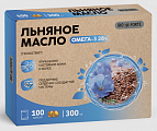 Купить льняное масло bioforte, капсулы 100шт бад в Кстово
