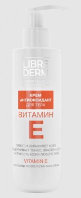 Купить librederm витамин е (либридерм) крем-антиоксидантный для тела, 200мл в Кстово