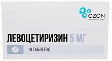 Купить левоцетиризин, таблетки, покрытые пленочной оболочкой 5мг, 10 шт от аллергии в Кстово