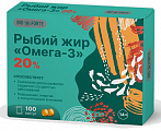 Купить рыбий жир омега-3 bioforte, капсулы 100шт бад в Кстово