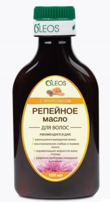 Купить oleos (олеос) масло репейное прополис, 100мл в Кстово
