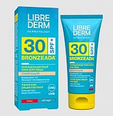 Купить librederm bronzeada (либридерм) крем солнцезащитный тонирующий для лица, 50мл spf30 в Кстово