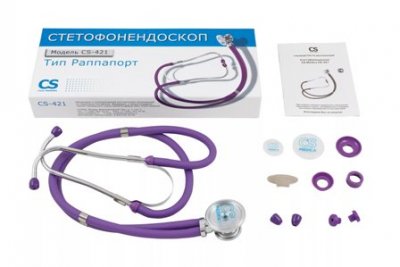 Купить стетофонендоскоп cs medica cs-421 (фиолет) в Кстово