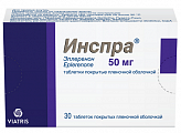 Купить инспра, таблетки, покрытые пленочной оболочкой 50мг, 30 шт в Кстово