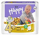 Купить bella baby happy (белла) подгузники 4+ макси+ 9-20кг 25 шт в Кстово