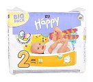 Купить bella baby happy (белла) подгузники 2 мини 3-6кг 78 шт в Кстово