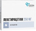 Купить леветирацетам, таблетки, покрытые пленочной оболочкой 250мг, 30 шт в Кстово