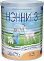 Купить нэнни 3 смесь на основе натурального козьего молока с пребиотиками с 12 месяцев, 400г в Кстово