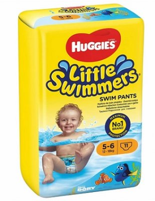 Купить huggies (хаггис) подгузники для плавания little swimmers 5-6 (12-18кг), 11 шт в Кстово