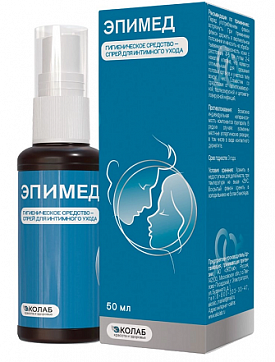 Эпимед спрей для интимного ухода, 50мл