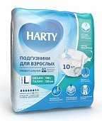 Купить харти (harty) подгузники для взрослых large р.l, 10шт в Кстово