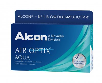 Купить контактные линзы air optix aqua, 6 pk в Кстово