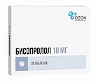 Купить бисопролол, таблетки, покрытые пленочной оболочкой 10мг, 30 шт в Кстово