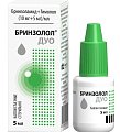 Купить бринзолол дуо, капли глазные 10мг+5мг/мл, флакон-капельница 5 мл в Кстово