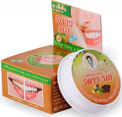 Купить 5 star cosmetic (5 стар косметик) зубная паста травяная с экстрактом нони, 25г в Кстово